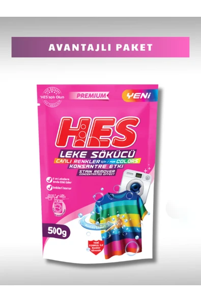 Hes Leke Sökücü Renkliler 500*2 - 2