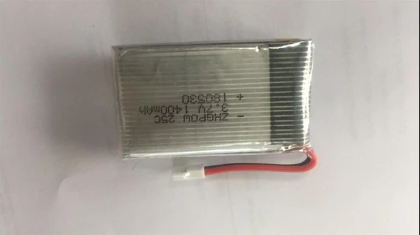 Power-Xtra 3,7 V Lİ-PO 1400 MAH. (10C) PİL - 1
