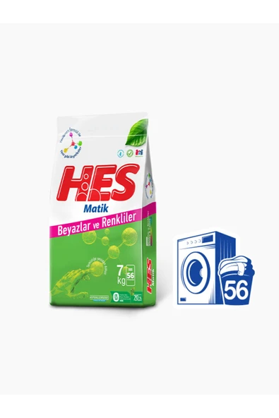 Hes Matik Beyazlar ve Renkliler 7 kg - 4