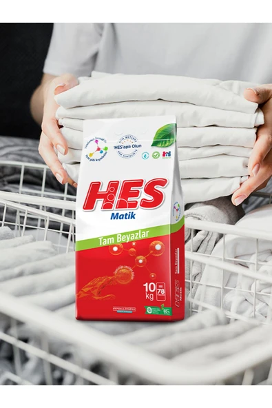 Hes Matik Tam Beyazlar 10 Kg - Resim 6