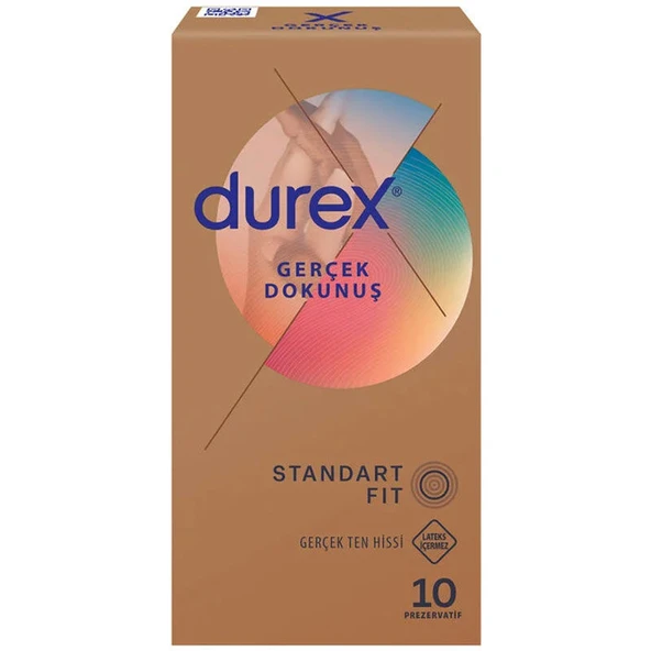 DUREX GERÇEK DOKNUŞ STANDART FIT 10 LU - 1
