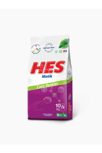 Hes Matik Canlı Renkler 10 Kg - 1