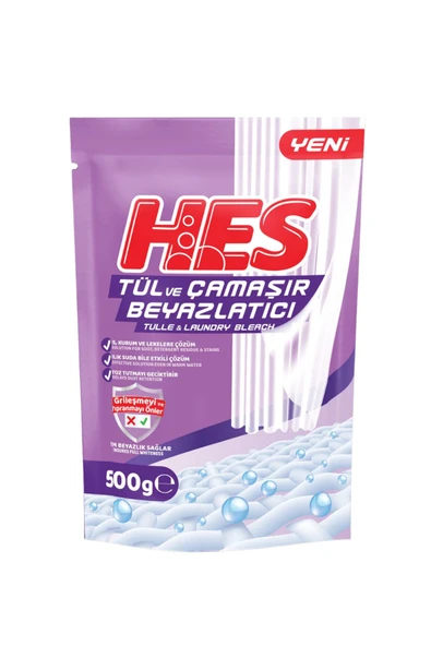 Hes Tül ve Çamaşır Beyazlatıcı 500 Gr - 1