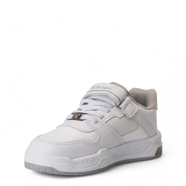Albishoes Unisex Çocuk Basket Cırtlı 4 Mevsim Kışlık Işıklı Günlük Okul Sneaker Çocuk Spor Ayakkabı - 3