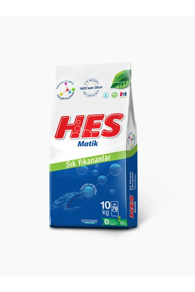 Hes Matik Sık Yıkananlar 10 Kg - 1