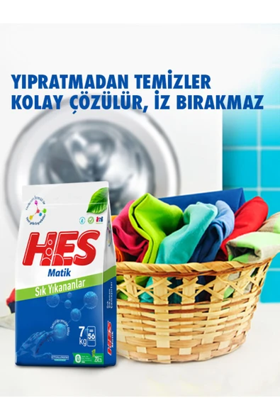 Hes Matik Sık Yıkananlar 7 Kg - 2
