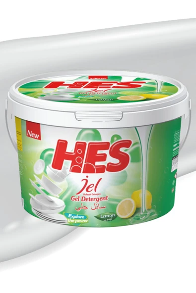 Hes Jel Bulaşık Deterjan 8 Kg - 3