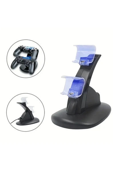 Hepu TP4-0408B PS4 DualShock Kablosuz Oyun Kolu Şarj Standı