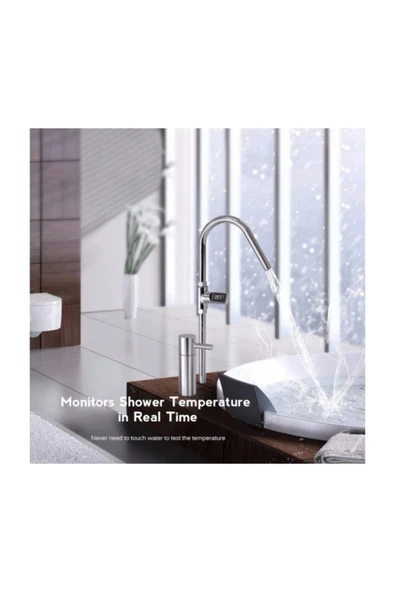 Valkyrie Dijital Led Monitörlü Mutfak Banyo Ve Duş Termometresi - 4
