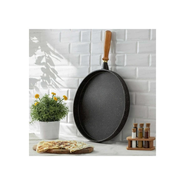 Nehir Granit Gözleme Tavası 33 Cm M03004