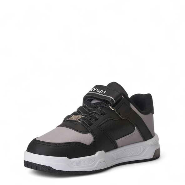 Albishoes Unisex Çocuk Basket Cırtlı 4 Mevsim Kışlık Işıklı Günlük Okul Sneaker Çocuk Spor Ayakkabı - 4