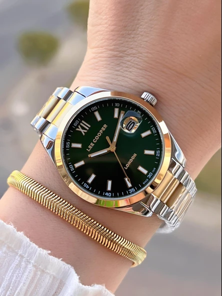 Lee Cooper Çelik Kordonlu 3 Atm Suya Dayanıklı 2 Yıl Garantili Kadın Kol Saati BLC07827.270