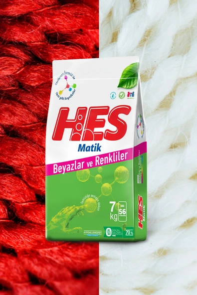 Hes Matik Beyazlar ve Renkliler 7 kg - 2