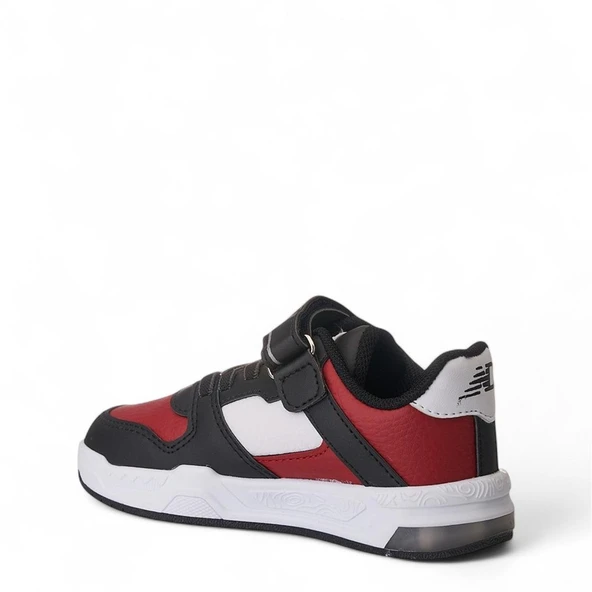 Albishoes Unisex Çocuk Basket Cırtlı 4 Mevsim Kışlık Işıklı Günlük Okul Sneaker Çocuk Spor Ayakkabı - 5