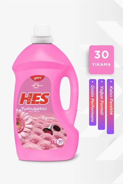 Hes Yumuşatıcı Nisan Yağmuru 3 lt - 2