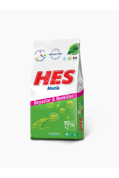 Hes Matik Beyazlar ve Renkliler 10 kg - 1