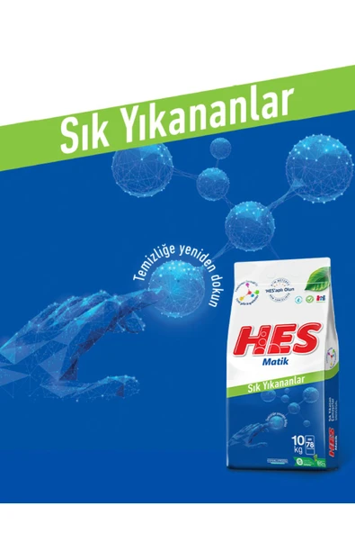 Hes Matik Sık Yıkananlar 10 Kg - 4