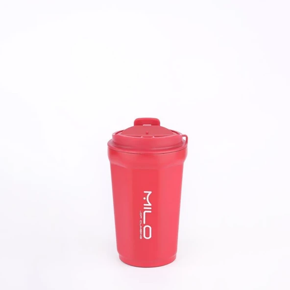Milo Dery 350 ML Çelik Termos Mug Kırmızı ürün görseli