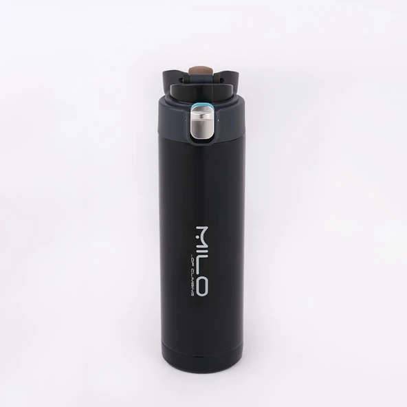 Milo Glo 500 ML Çelik Termos Siyah ürün görseli