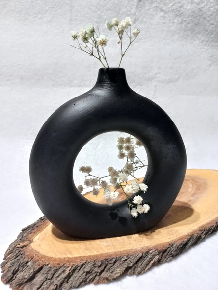 ORTABOY DONUT SİYAH - Resim 2