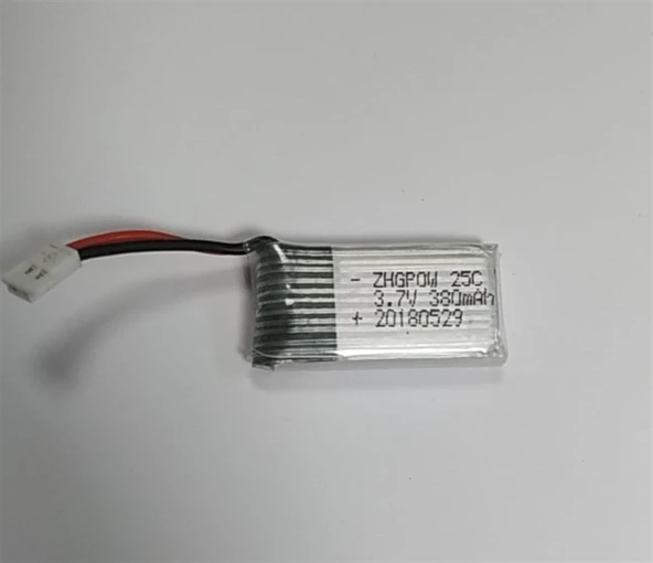3,7 V Lİ-PO 380 MAH. (10C) PİL ürün görseli 1