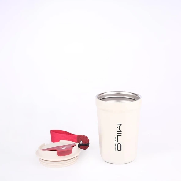 Milo Dery 350 ML Çelik Termos Mug Bej - 3