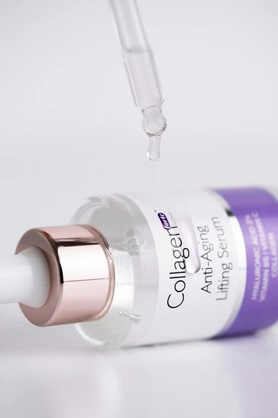 Collagen Forte Platinum Hyaluronik Asit Serum 30ml, Yaşlanma Karşıtı, Kolajen Içerikli, Vitamin B5, C Vitamini - 2