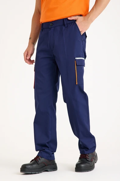 Cepleri Biye Reflektörlü Pantolon - Resim 5