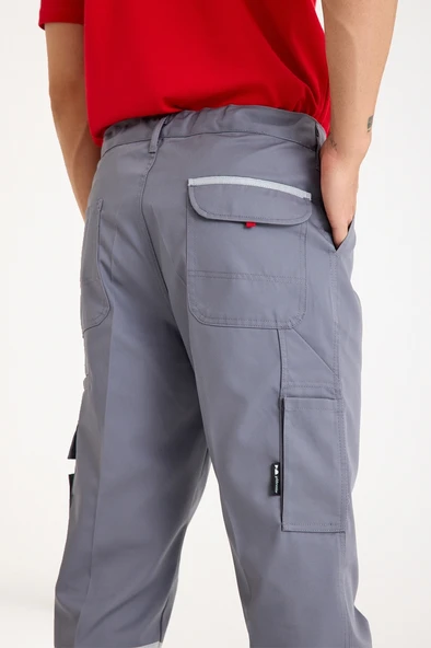 Çift Sıra 3 Cm Reflektörlü Pileli Pantolon - 10