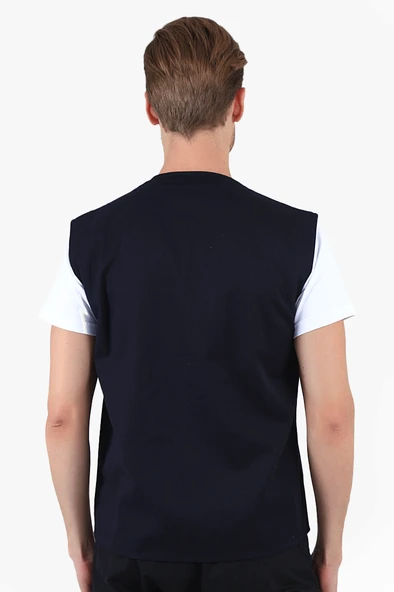 V Yakalı Yelek - Resim 2