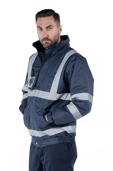 Hi-Vis İş Montu - Resim 3