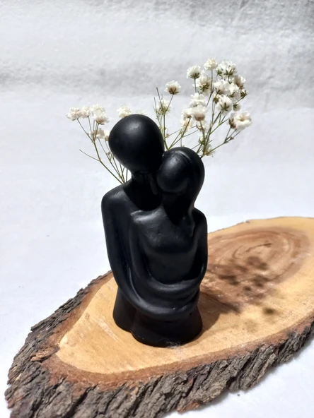 SARILAN SEVGİLİ BİBLO SİYAH - Resim 3