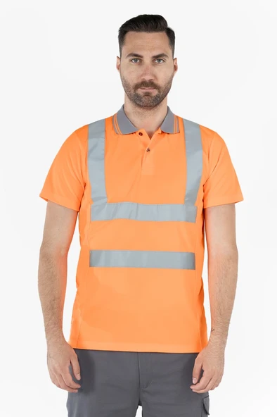 Polo Yaka Dry Touch Hi-Vis T-Shirt - 11