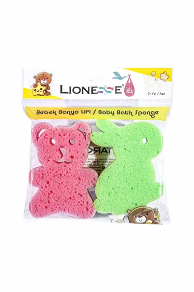 Tarko Lionesse 2216 İkili Figürlü Banyo Süngeri ürün görseli