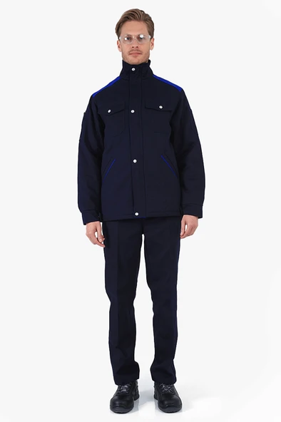 Kapitoneli Kaban Pantolon İş Takımı ürün görseli