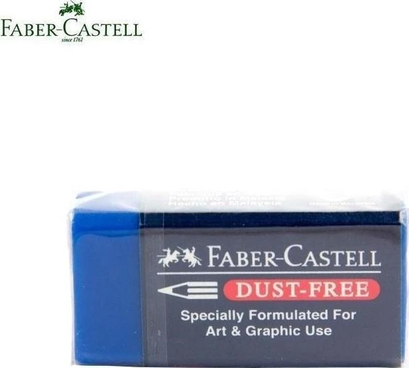 Faber-castell 24'lü Sınav Silgisi Mavi - Resim 5