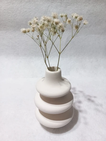 VİDA VAZO BEYAZ - Resim 3