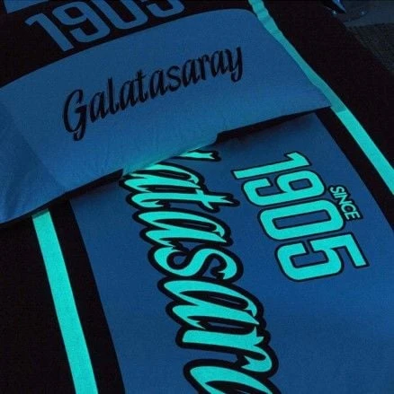 Taç Lisanslı Tek Kişilik Nevresim Takımı Galatasaray 1905 Glow - 3