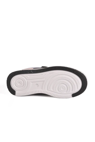 Pepino Siyah Lila Cırtlı Hafif Kız Çocuk Spor Ayakkabı 1603 F - 5