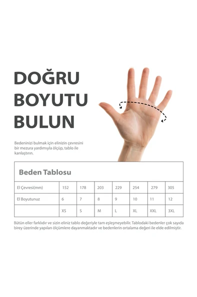 Hanvo Nitril Tam Kaplı Montaj Eldiveni - 3