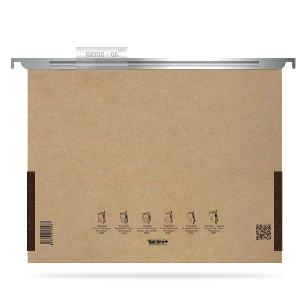 Tunakart ASD2005 Askılı yan bezli körüklü dosya - 3