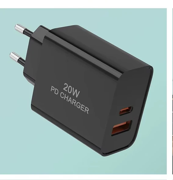 Ufly 20W PD Hızlı Şarj Adaptörü Usb-a Usb-c  5V 3A - 2