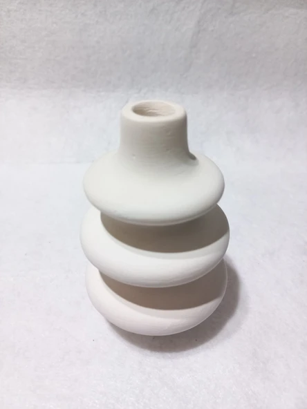 VİDA VAZO BEYAZ ürün görseli 1