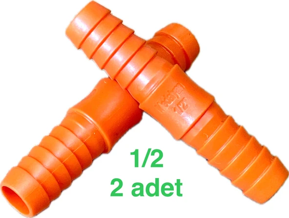 Hortum eki 2 adet plastik 1/2 hortum ekleme Su Hortumu Tamir Birleştirme ürün görseli