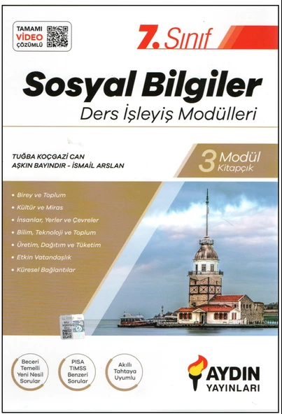 Aydın Yayınları 7. Sınıf Sosyal Bilgiler Ders İşleyiş Modülleri ürün görseli