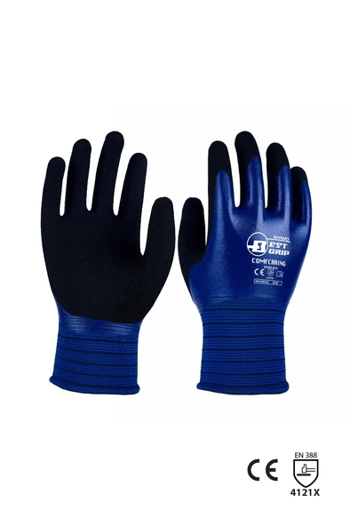 Hanvo Nitril Tam Kaplı Montaj Eldiveni