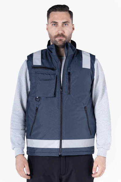 Reflektörlü Anorak Oxford Yelek