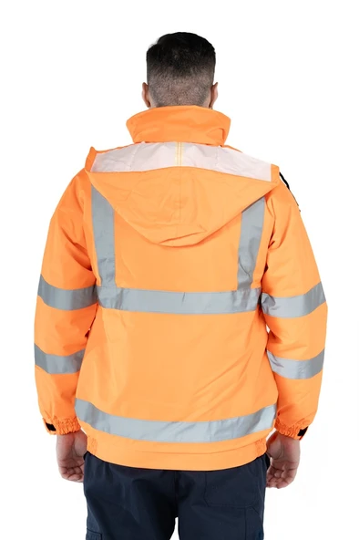 Hi-Vis İş Montu - Resim 11