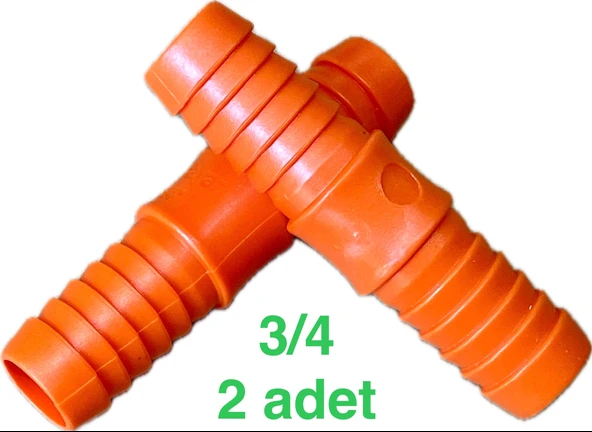 Hortum eki 2 adet plastik 3/4 hortum ekleme Su Hortumu Tamir Birleştirme ürün görseli