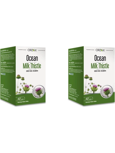 Ocean Milk Thistle 30 Tablet 2'li PAKET - 1